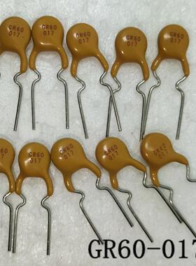 PPTC 60V 0.17A 170mA 直插自恢复保险丝 全新GR60-017现货特价