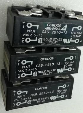 GA6-2B10-12 GORDOS  10AMP 120VAC进口固态继电器