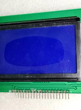 JJB12864B-01电力设备使用余料LCD显示屏蓝色液晶屏3.3-5V工业屏