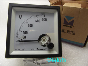 原装Complee康比利交流仪表 CP72-V 交流电压表0-500VAC 现货特价
