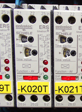 Schiele时间继电器ERS VWS timetron 原装德国施勒 2.430.103.02