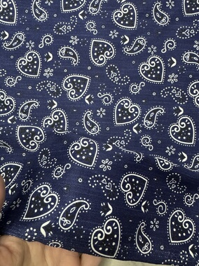 日本产深蓝色纯棉细斜纹幅宽112cm一米165克衬衫裙子手工9元半米