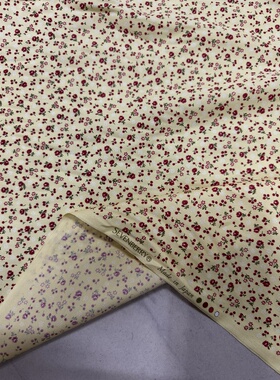 日本SEVENBERRY纯棉高密府绸幅宽112cm一米135克衬衫裙子13元半米