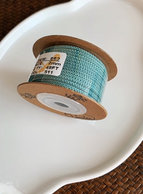 台湾进口禔棉线862曼波线2.0mm项链绳高档珠宝线缇棉串珠绳吊坠绳