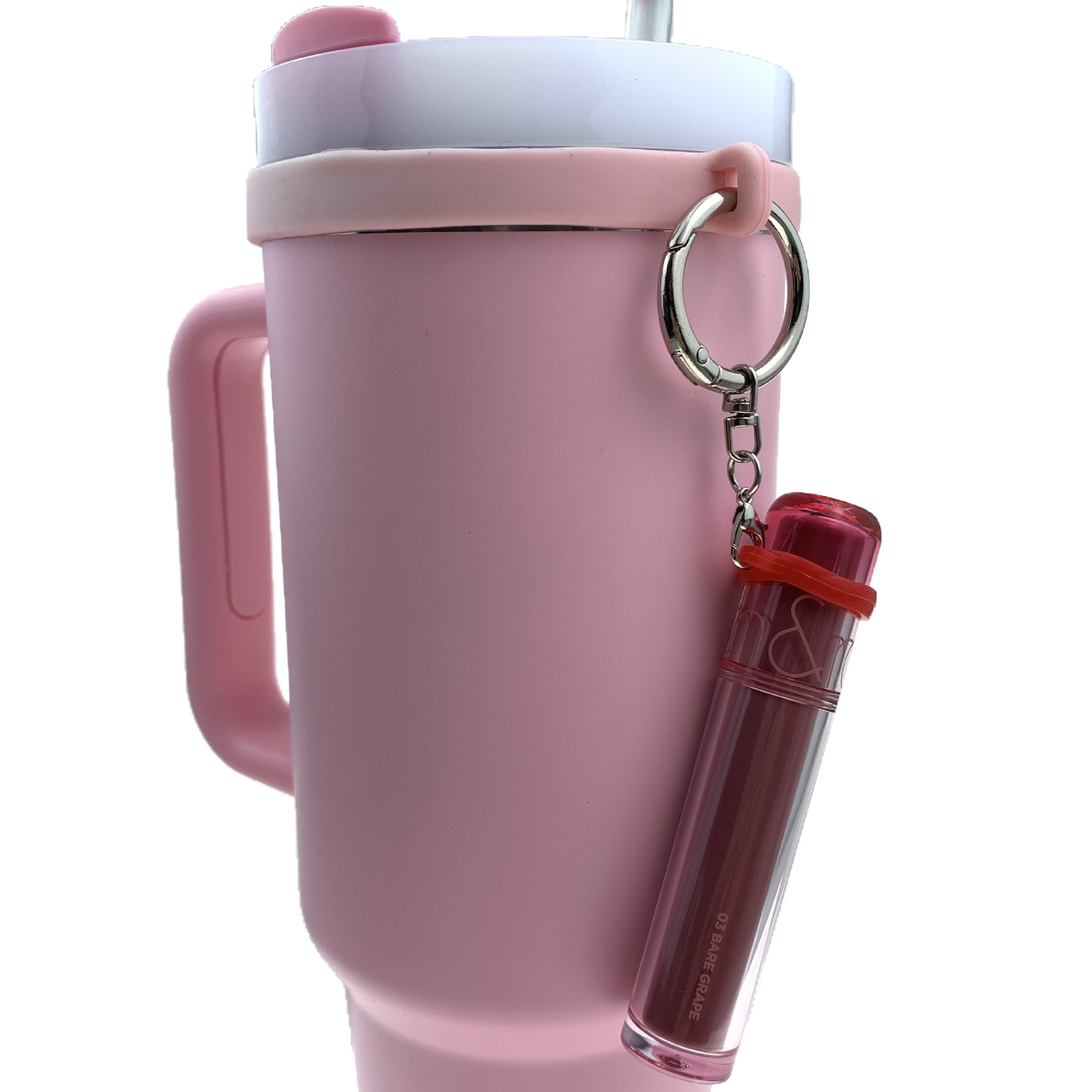 唇膏管装饰挂件扣口红唇油挂环圈保温杯挂饰钥匙扣适用romand唇釉