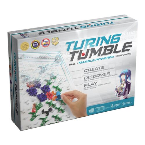 正版桌游 Turing Tumble图灵反转亲子玩具思维逻辑编程类游戏8岁+