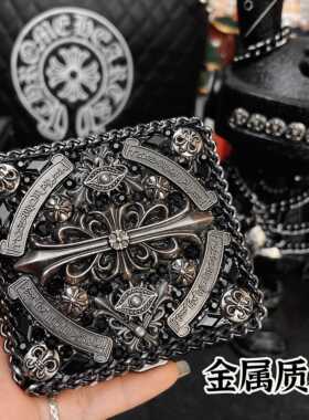 金属原创暗黑之花粗支烟盒20支男女创意个性潮流收纳便携网红收纳