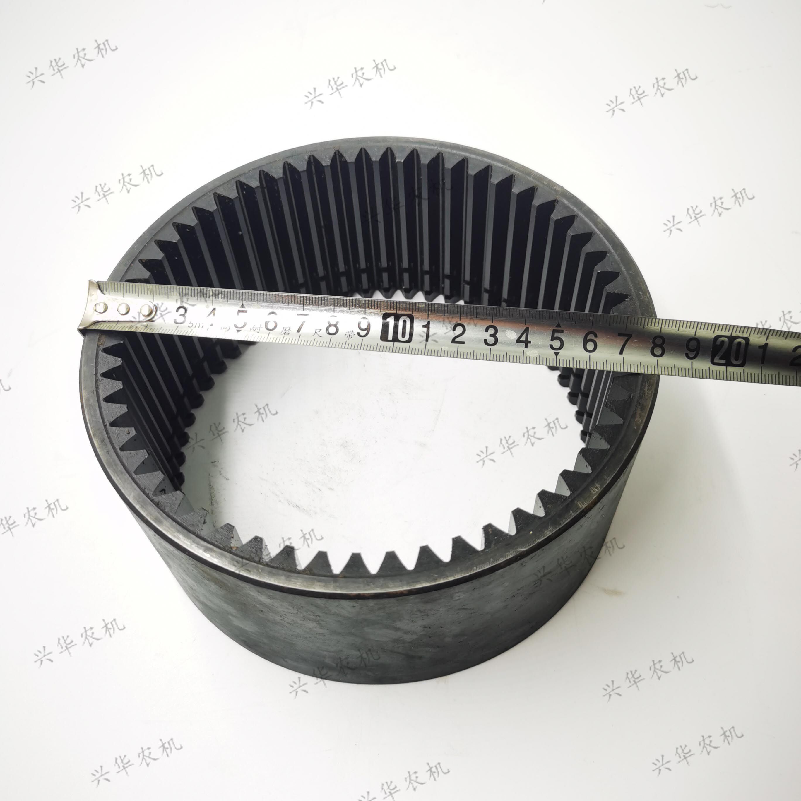 迪尔904/1054拖拉配件前桥圈pehnf015621齿圈齿盘机支座齿前桥齿