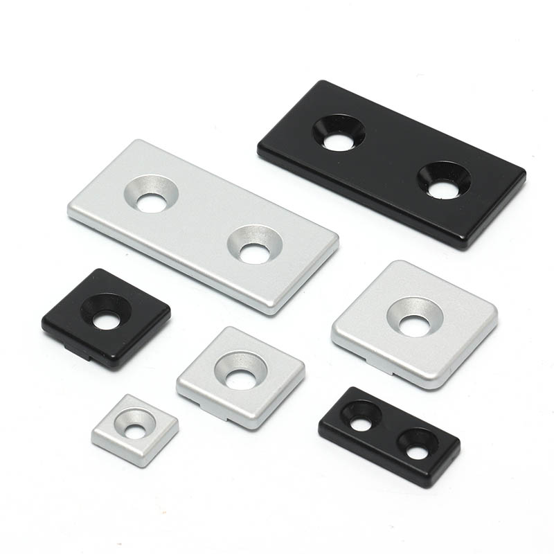 锌合金金属封盖铝型材