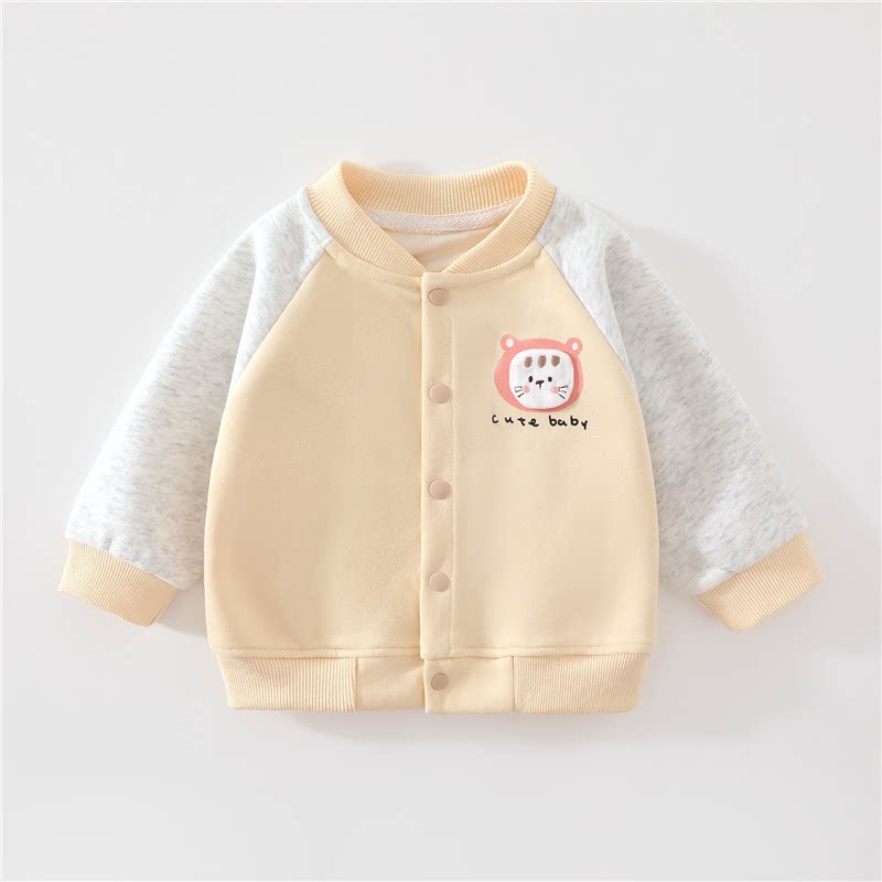 清仓男女宝宝春秋棒球服外套