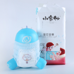 超薄干爽尿不湿纸尿裤 小家伙平衡动态一体式 学步裤 训练裤 拉拉裤