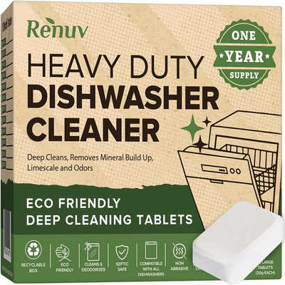 Renuv重型清洁除臭剂片剂