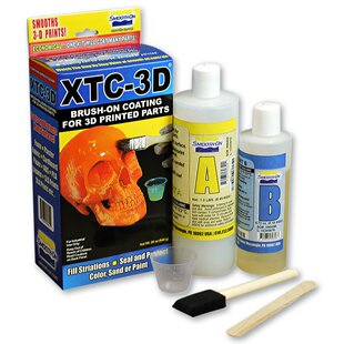 美国直邮 Smooth-On XTC-3D™ 20 3D打印涂层刷涂液体塑料硅胶