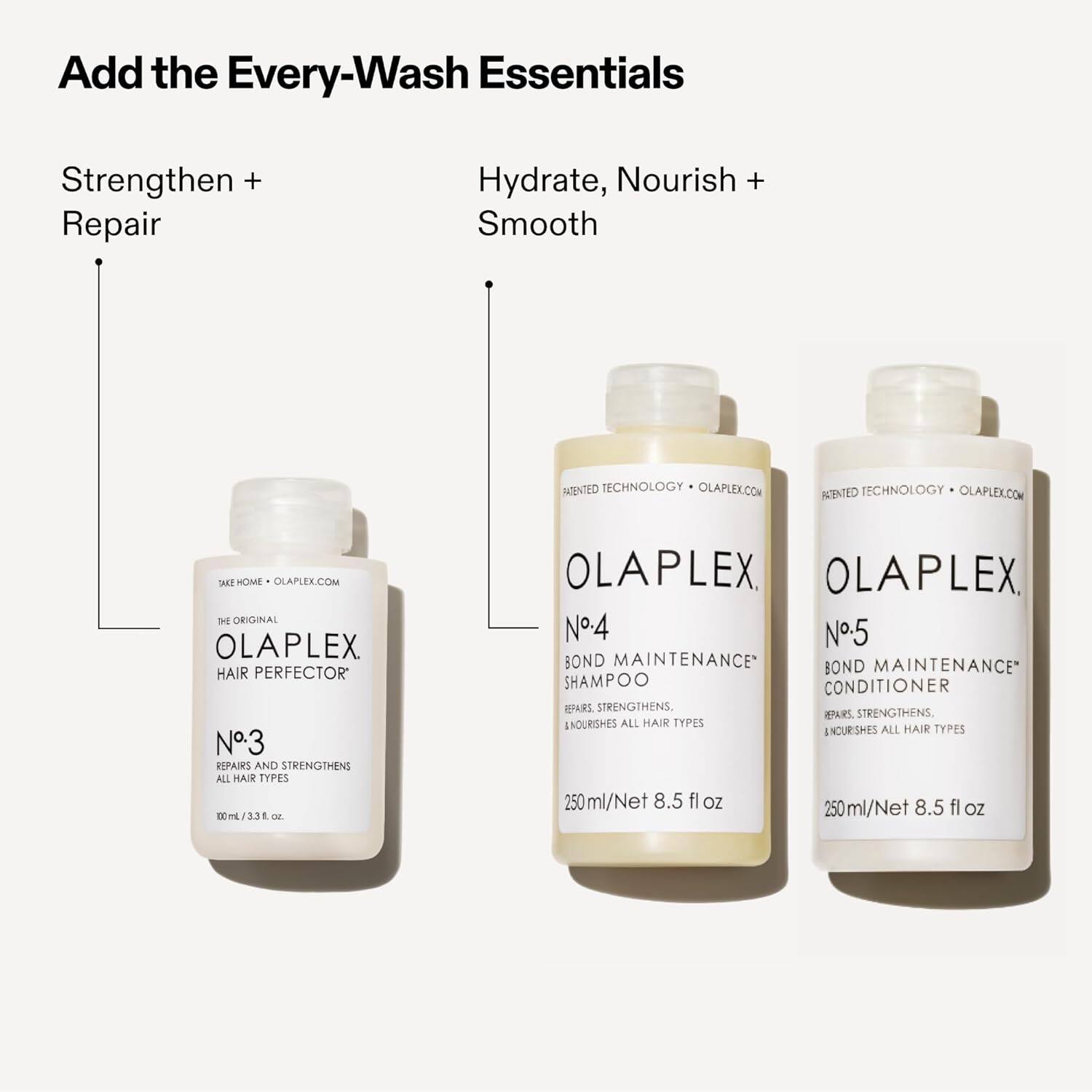 正品代购Olaplex 3号发膜 0号精华液 修复护理漂烫染后受损发质