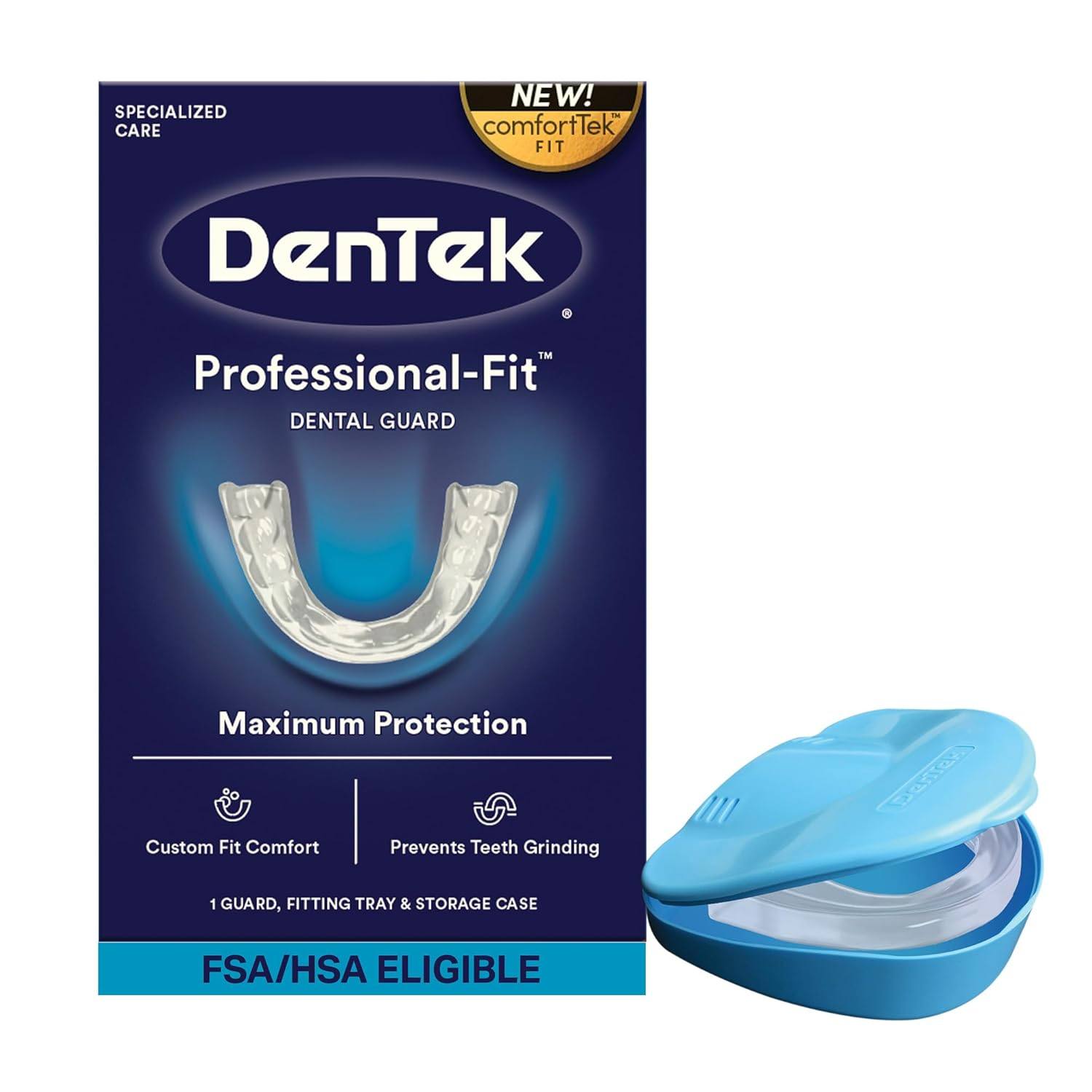 美国直邮 DenTek Professional-Fit Dental Guard 夜间磨牙护齿器
