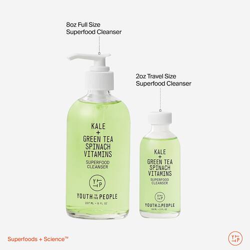 Youth To The People Facial Cleanser洁面乳甘蓝绿茶日常洗面奶