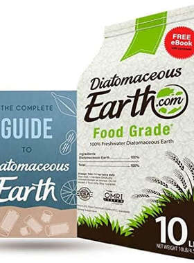 直邮 Harris Diatomaceous Earth Food Grade硅藻土食品级5磅有机