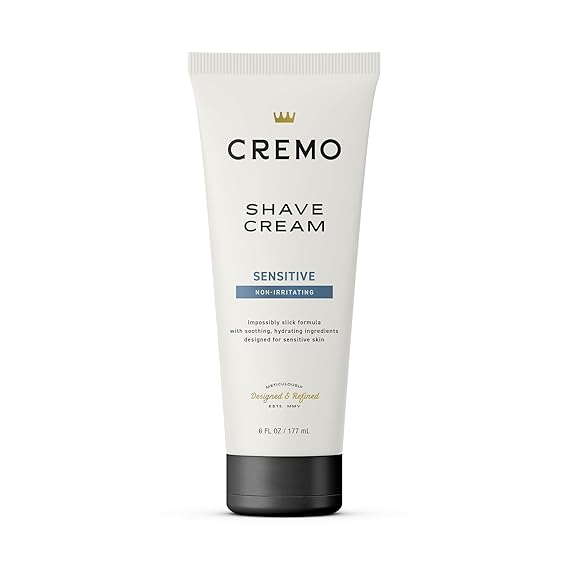 US直邮 Cremo Silver Water & Birch Shave Cream 水和桦木剃须膏