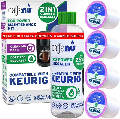 CaffenuKeurig咖啡机除垢胶囊