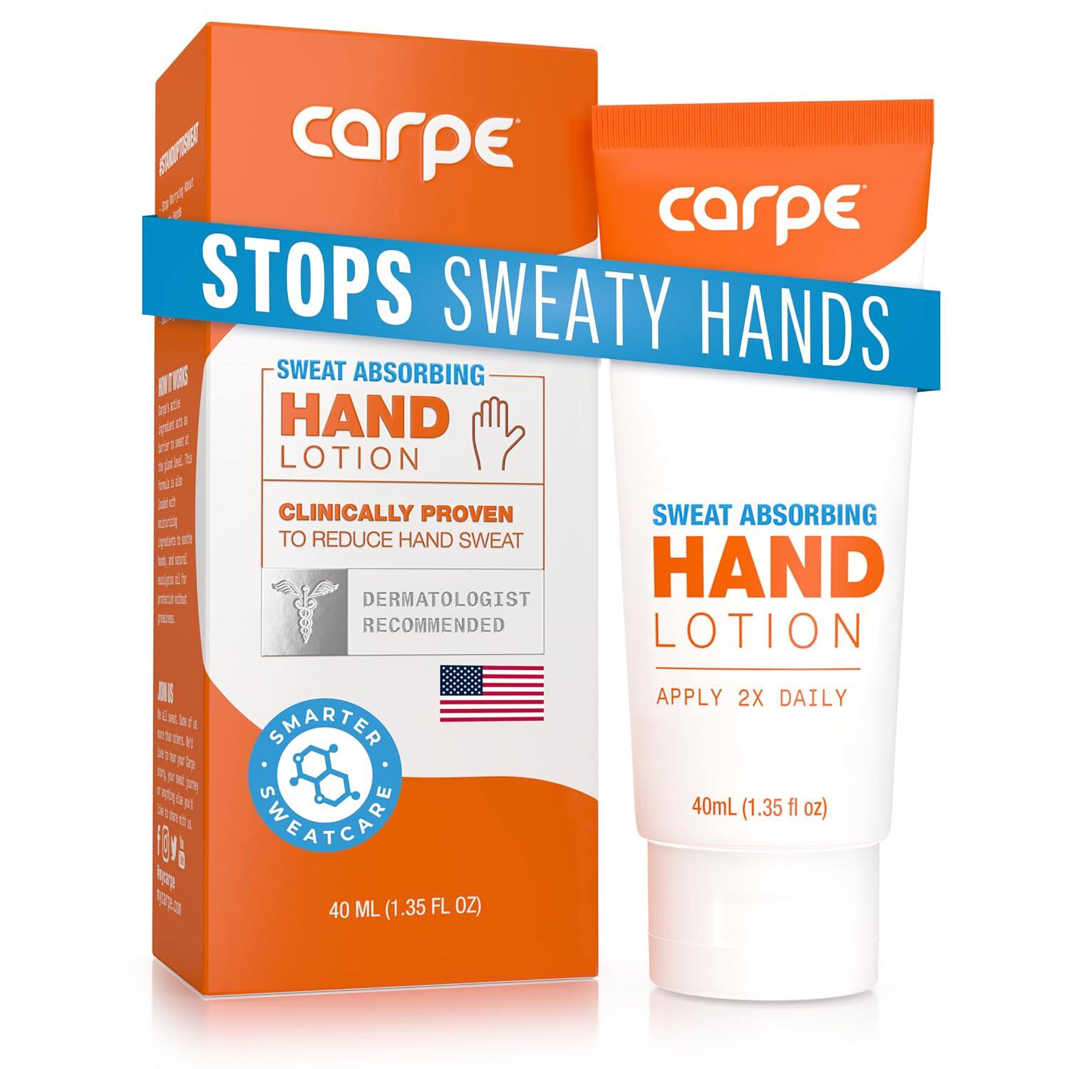 Carpe Sweat Absorbing Hand Lotion吸汗手化妆水柔滑止汗多汗消
