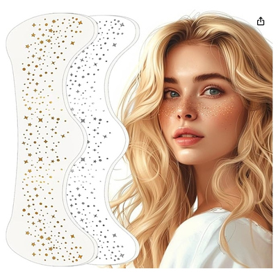 US直邮Fazit Makeup Patches Gold Speckles化妆贴片面部闪光彩妆