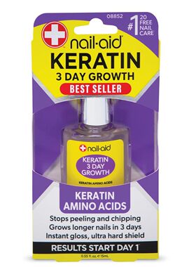 直邮Nail-Aid Keratin 3Day Growth Treatment角蛋白生长指甲强化
