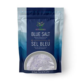 EUPHERBIA Blue Salt Coarse Rare Mineral Salt High Pota粗蓝盐