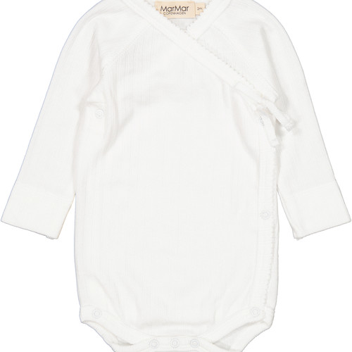 MarMar2025春秋新品新生儿罗纹莫代尔背心包屁衣/系带长袖连体服