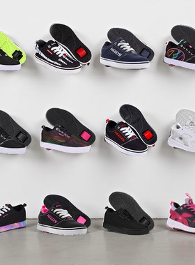 heelys暴走鞋儿童学生成人代步轮滑鞋两用