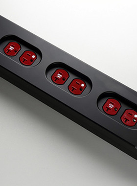 SINE正弦6位MEGA Xforce威力版旗舰級电源插座冷冻版纳米美标排插