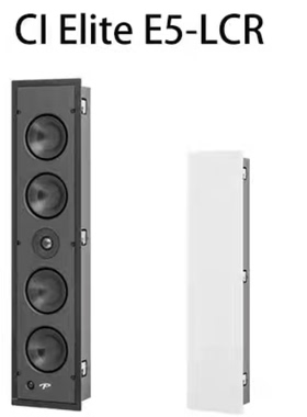百里登paradigmE3-LCRV2 E5-LCRV2 E7-LCRV2嵌入式音箱全景声太空