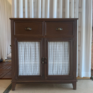 衣柜防尘蕾丝柜帘魔术贴上下免打孔隔断玻璃门北欧复古遮挡绷纱帘