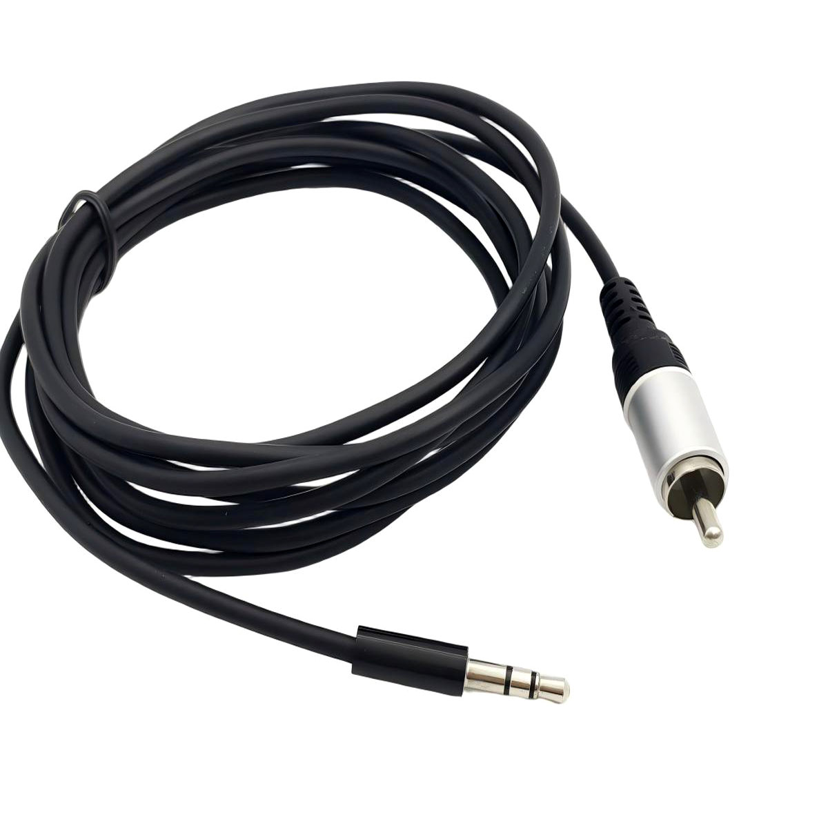 rca同轴音频线3.5一分一aux转单莲花头转换手机音响功放连接线av