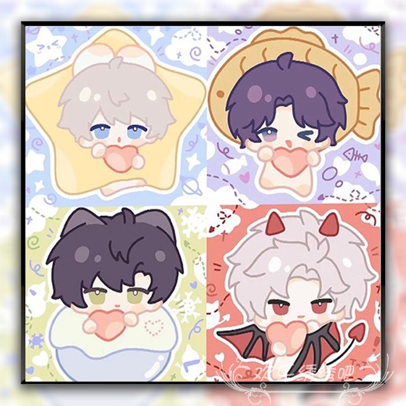 Q版恋与深空十字绣2025新款卧室卡通人物刺绣小件手工钻石画简单