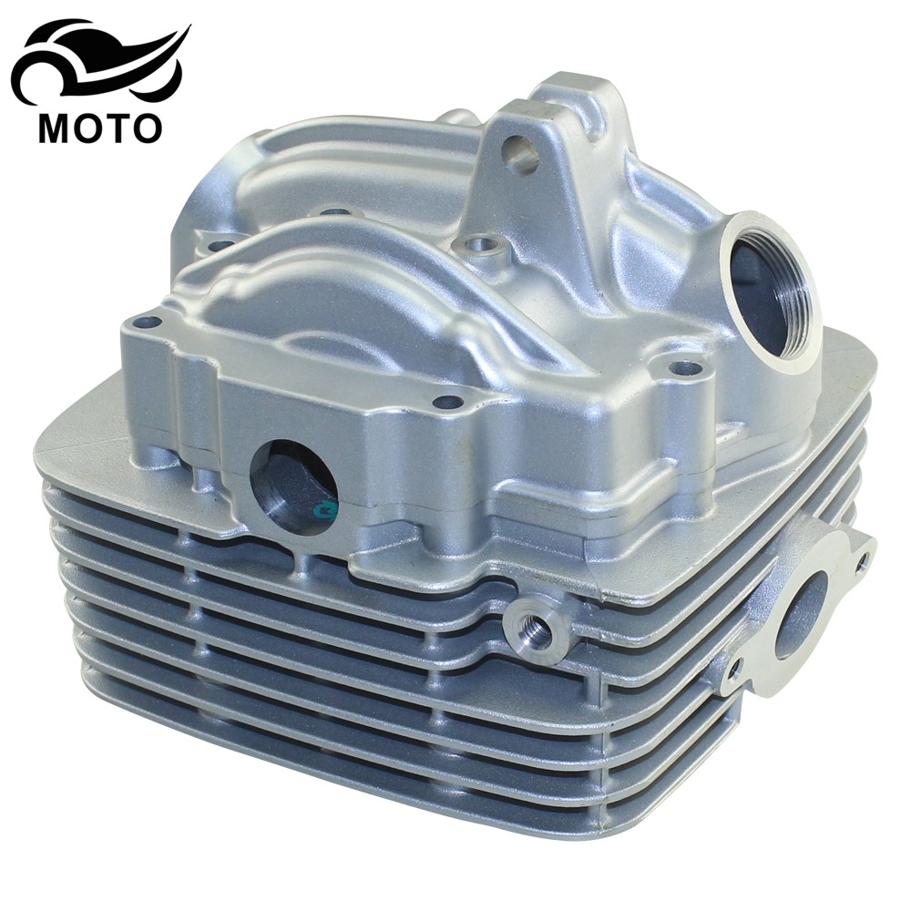 适用铃木钻豹HJ125K-3/3A摩托车发动机气缸头汽缸头原装气缸体盖