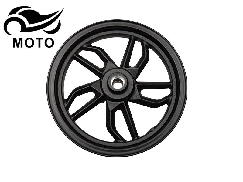 踏板摩托车配件适用豪爵USR125 HJ125T-21前后轮毂轮辋钢圈车轮圈