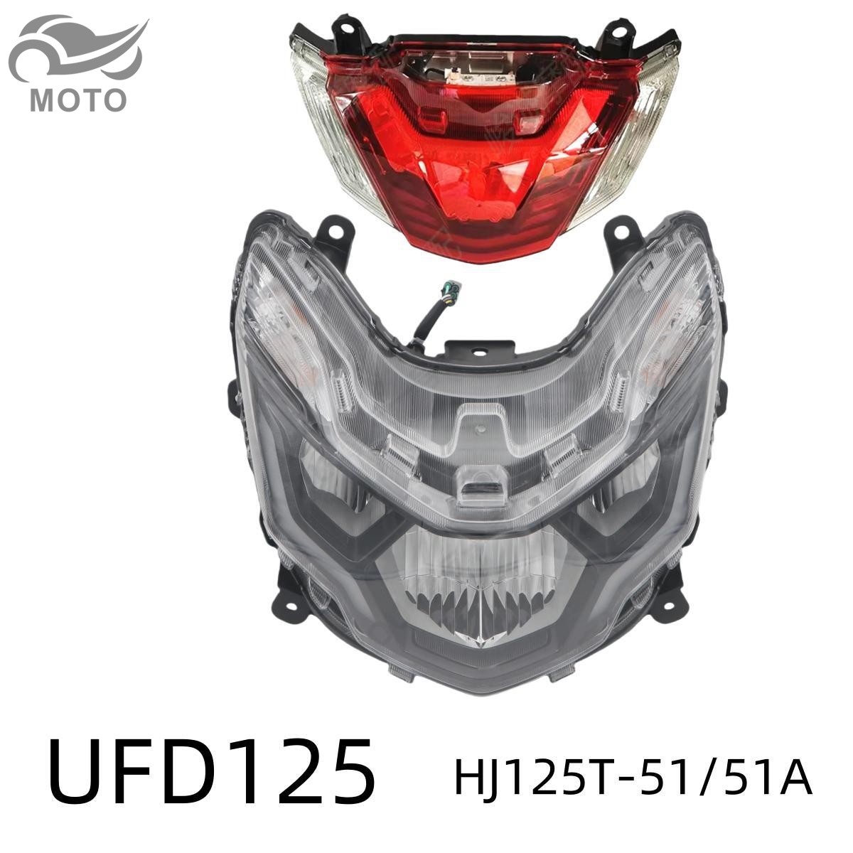 UFD125原厂原装正品大灯总成尾灯
