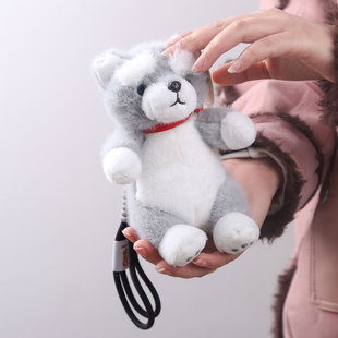 熊传说掌中宝可爱毛绒公仔包包挂件牛玩偶鸭子布娃娃儿童礼物批发