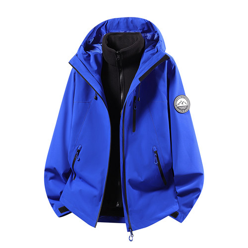 冲锋衣三合一户外防风保暖登山服