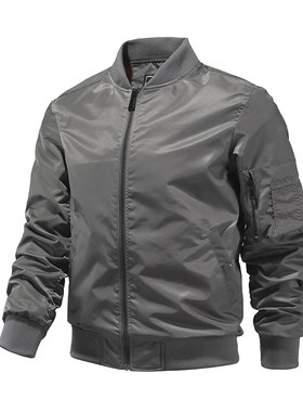 飞行夹克男秋冬棒球服Bomber Jacket Men's Military Flight coat