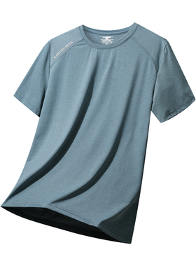 Men's Dry T Shirt Athletic Tees Exercise Fitness Workout Gym