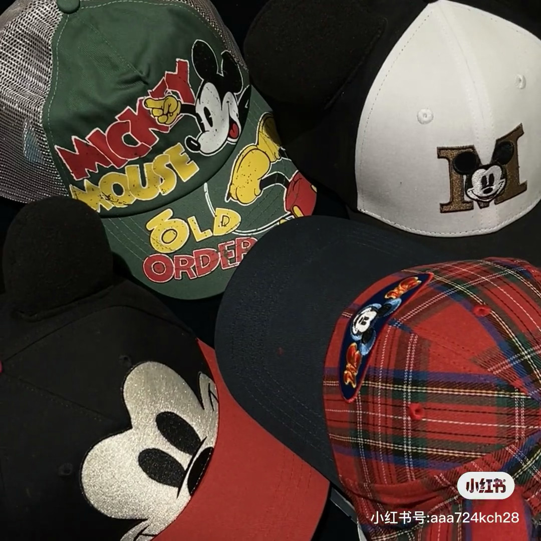 国潮OLD新款迪士尼联名款帽子男女同款米奇鸭舌帽棒球头围55-60,服饰配件/皮带/帽子/围巾,帽子,淘宝优惠券,粉丝福利购,淘宝优惠卷