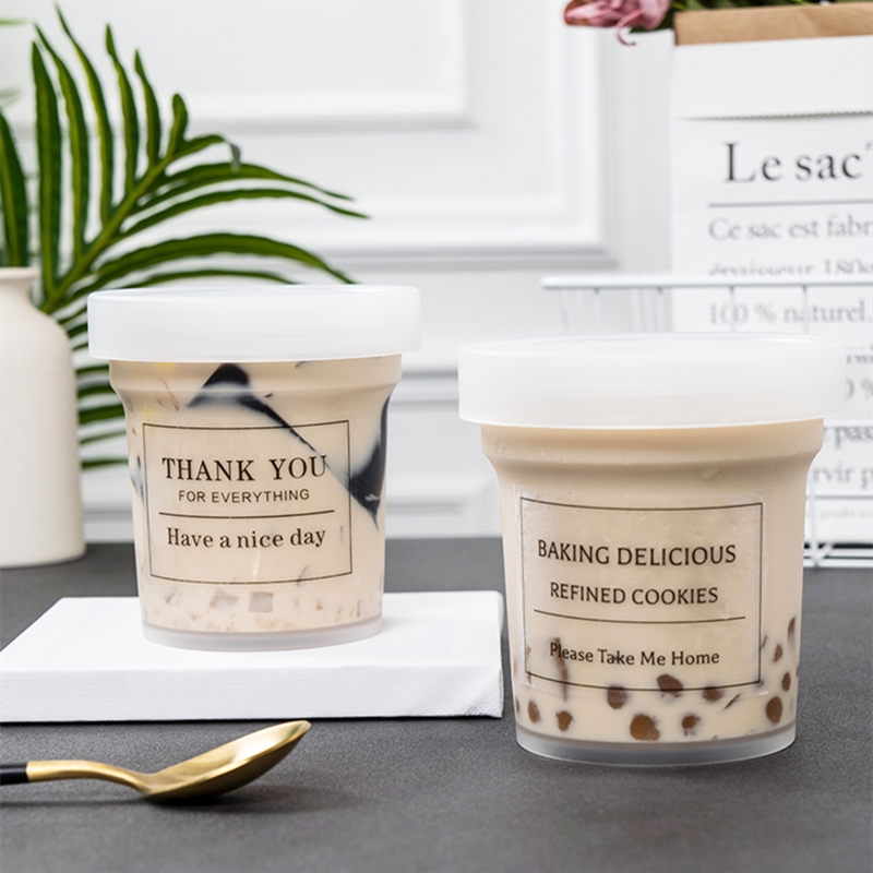 网红500ml水果捞甘露烧仙草罐子