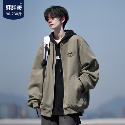 胖胖哥棒球服春秋季运动日系外套