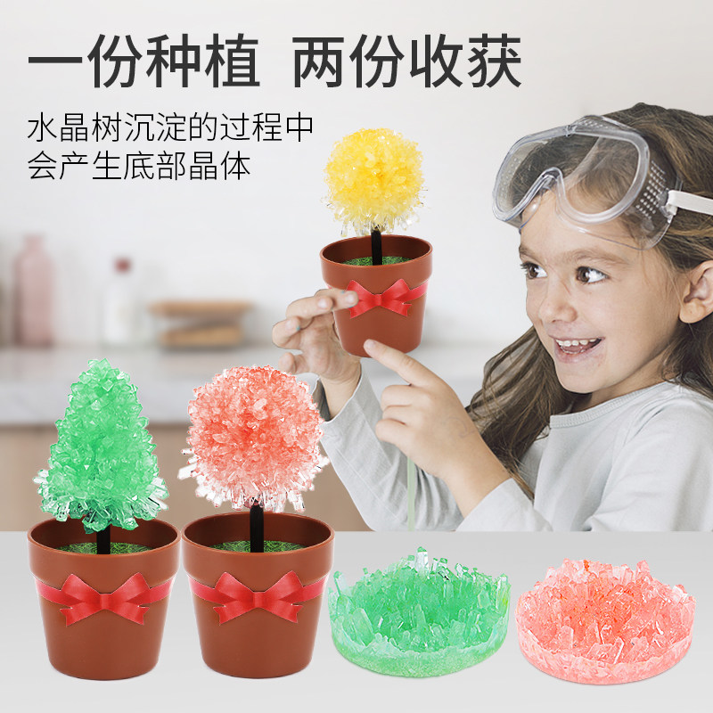 魔法水晶花水晶圣诞树水晶种植