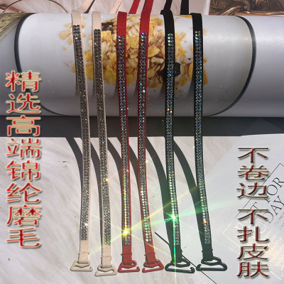 挂脖式打结高颜值细带钻