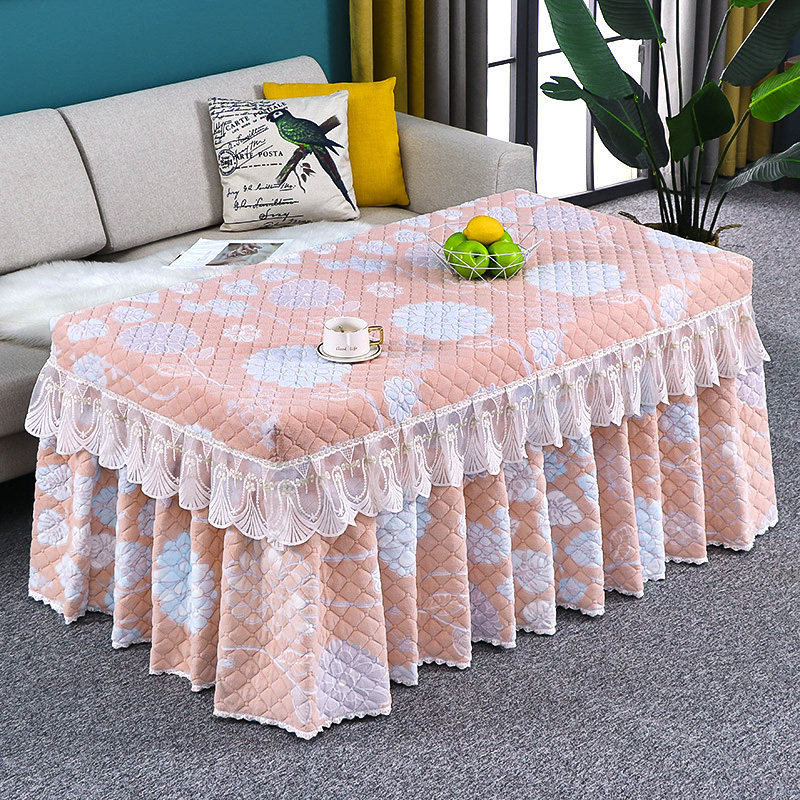 双面绒电炉罩烤火桌子罩拼接加厚茶几桌布罩电暖炉棉被套罩保暖