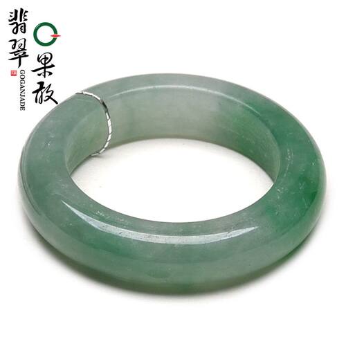 X26747果敢翡翠 19.9油绿翡翠戒指玉指环缅甸A货玉石戒指