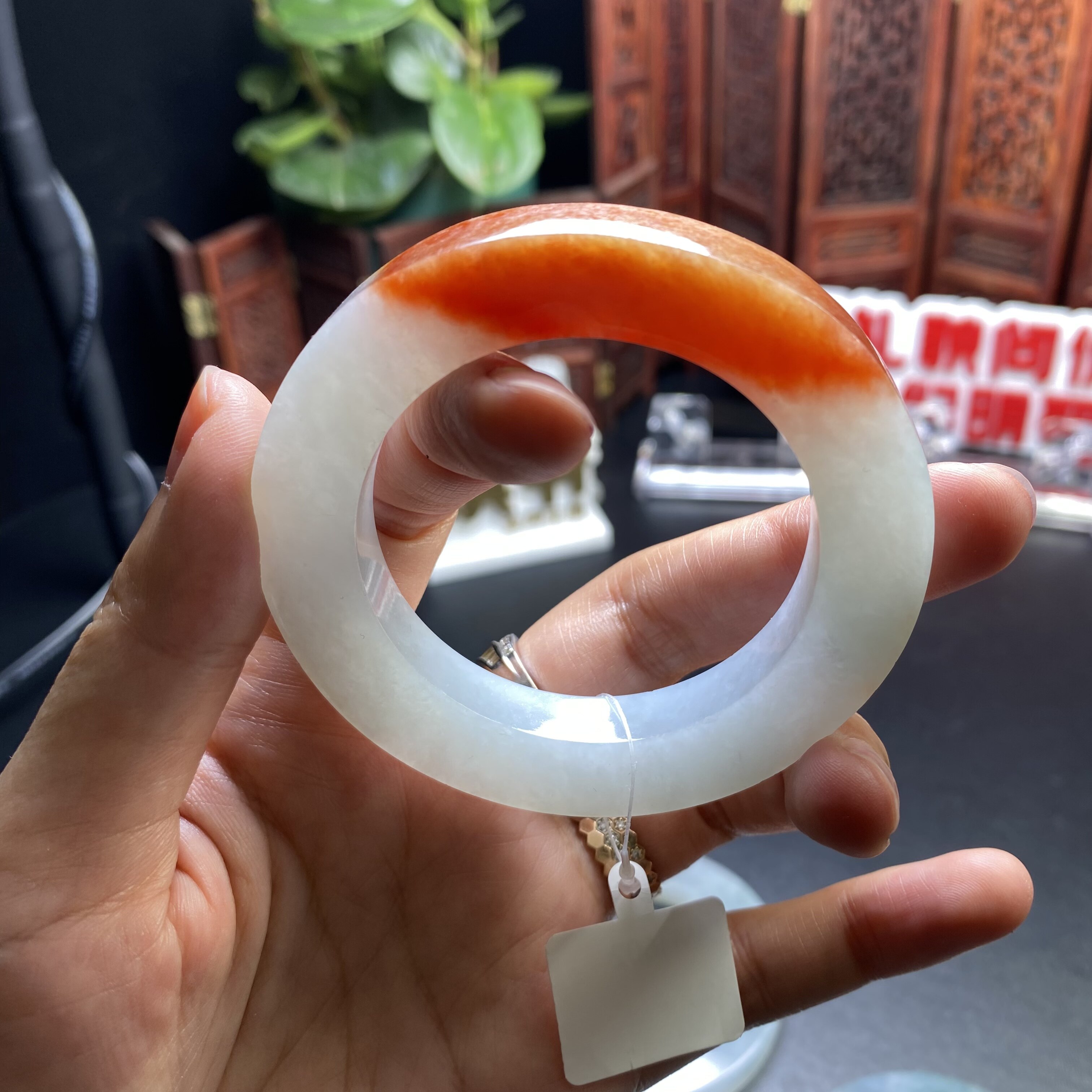 DWH602果敢翡翠 50 缅甸翡翠镯子玉石手镯玉镯定制 私自拍下无效