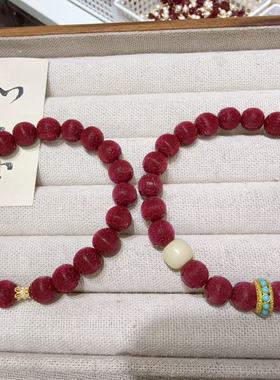 新中式宫廷风天然高含量紫金砂丝绒灯笼葫芦手链福禄本命年手串